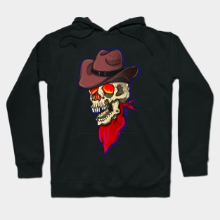 Cowboy skull Hoodie